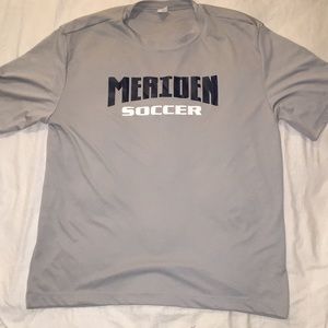 Adidas Tee in Gray & Blue